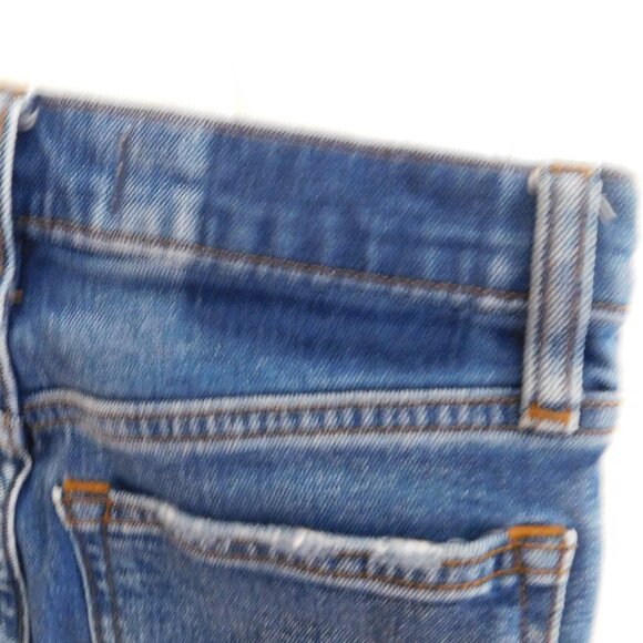 🦌 Abercrombie & Fitch The Mom High Rise Frayed Jeans - Picture 16 of 16